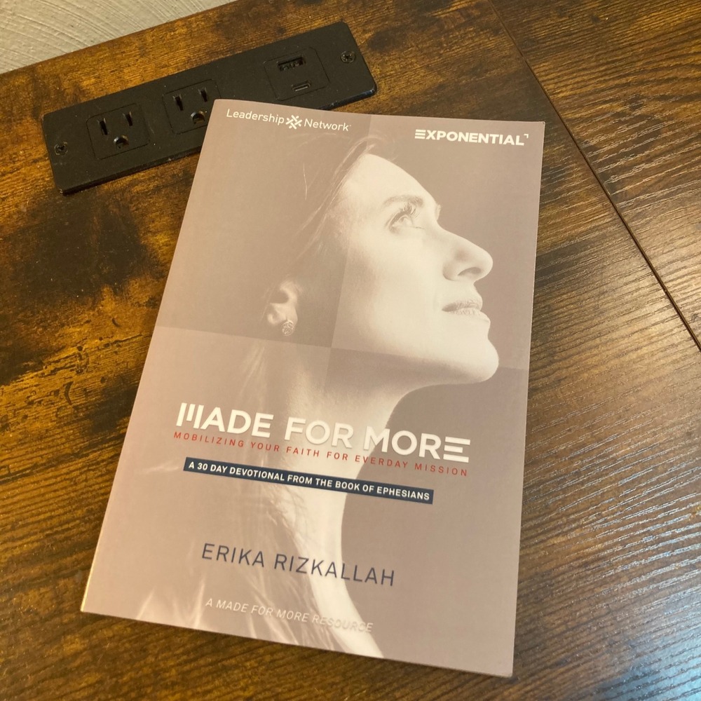 Devotional Ephesians Christian Made for More Erika Rizkallah 30 Day Book